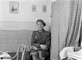 Ligne Maginot - HOCHWALD - (Ouvrage d'artillerie) - Les officiers de l'ouvrage
Le Lt Hauer - Artillerie