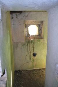 Ligne Maginot - B521 - STATION DE WARGNIES - (Blockhaus pour canon) - couloir accès vue intérieure