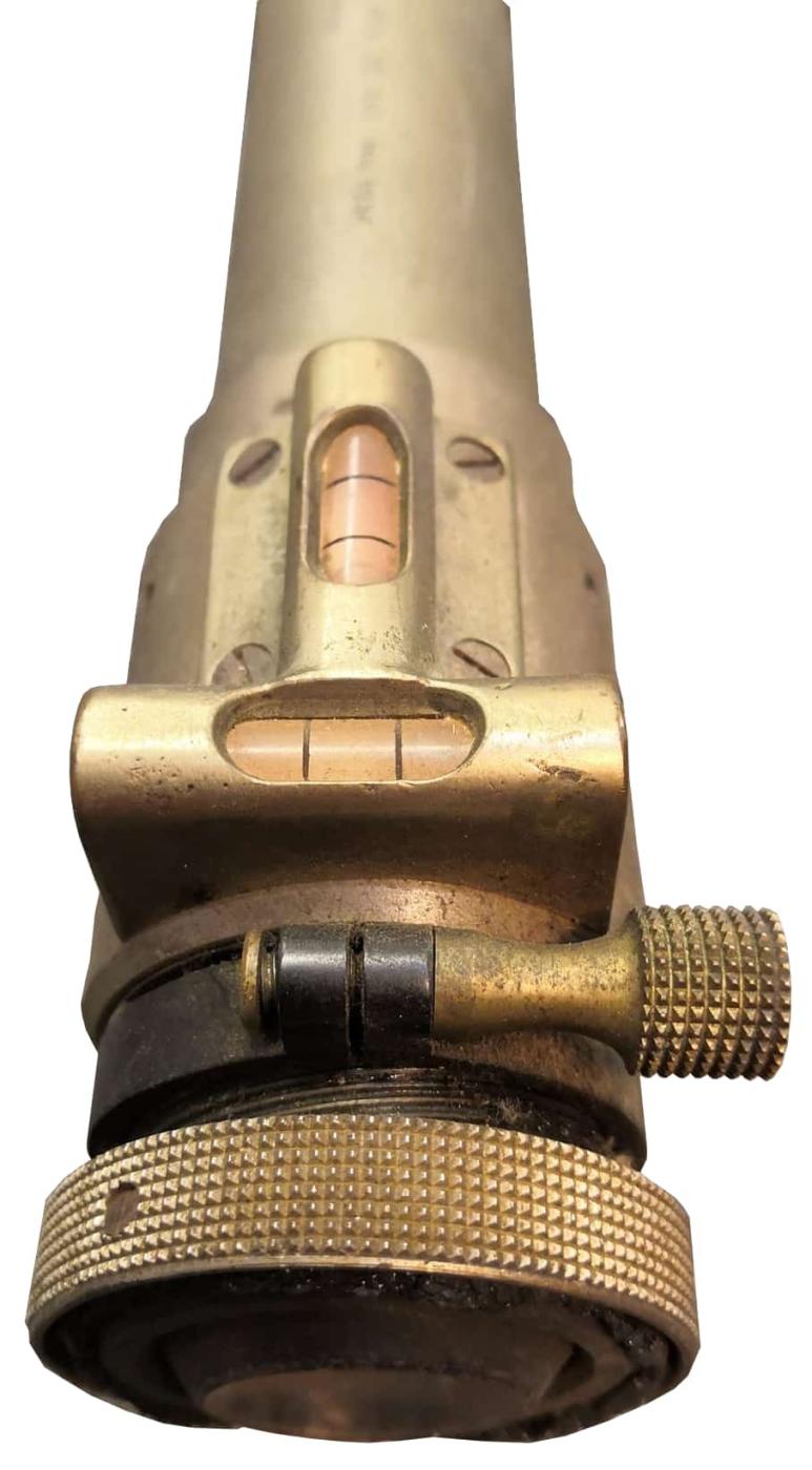 Ligne Maginot - Lunette d'âme O 187 - Lunette d'ame pour canon de 47 mm mle 1934
Oculaire et niveaux 