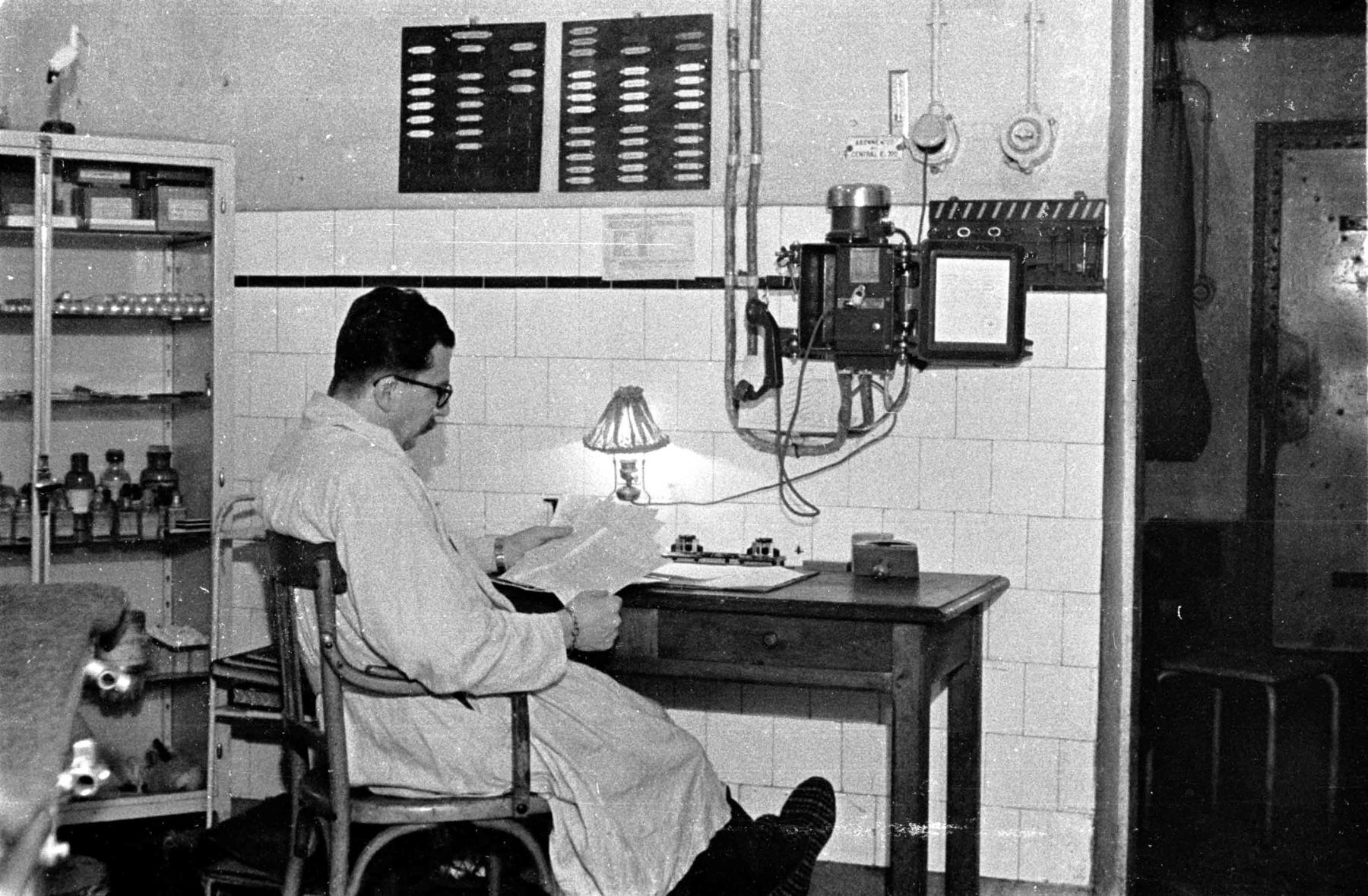Ligne Maginot - HOCHWALD - (Ouvrage d'artillerie) - L'infirmerie
Le docteur Rothenhoefer
