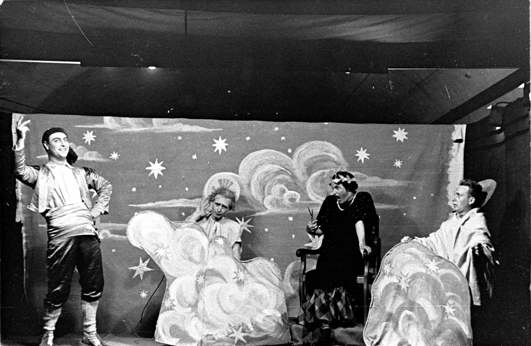 Ligne Maginot - HOCHWALD - (Ouvrage d'artillerie) - Représentation par la troupe de théatre  de l'ouvrage - Albert HAAS