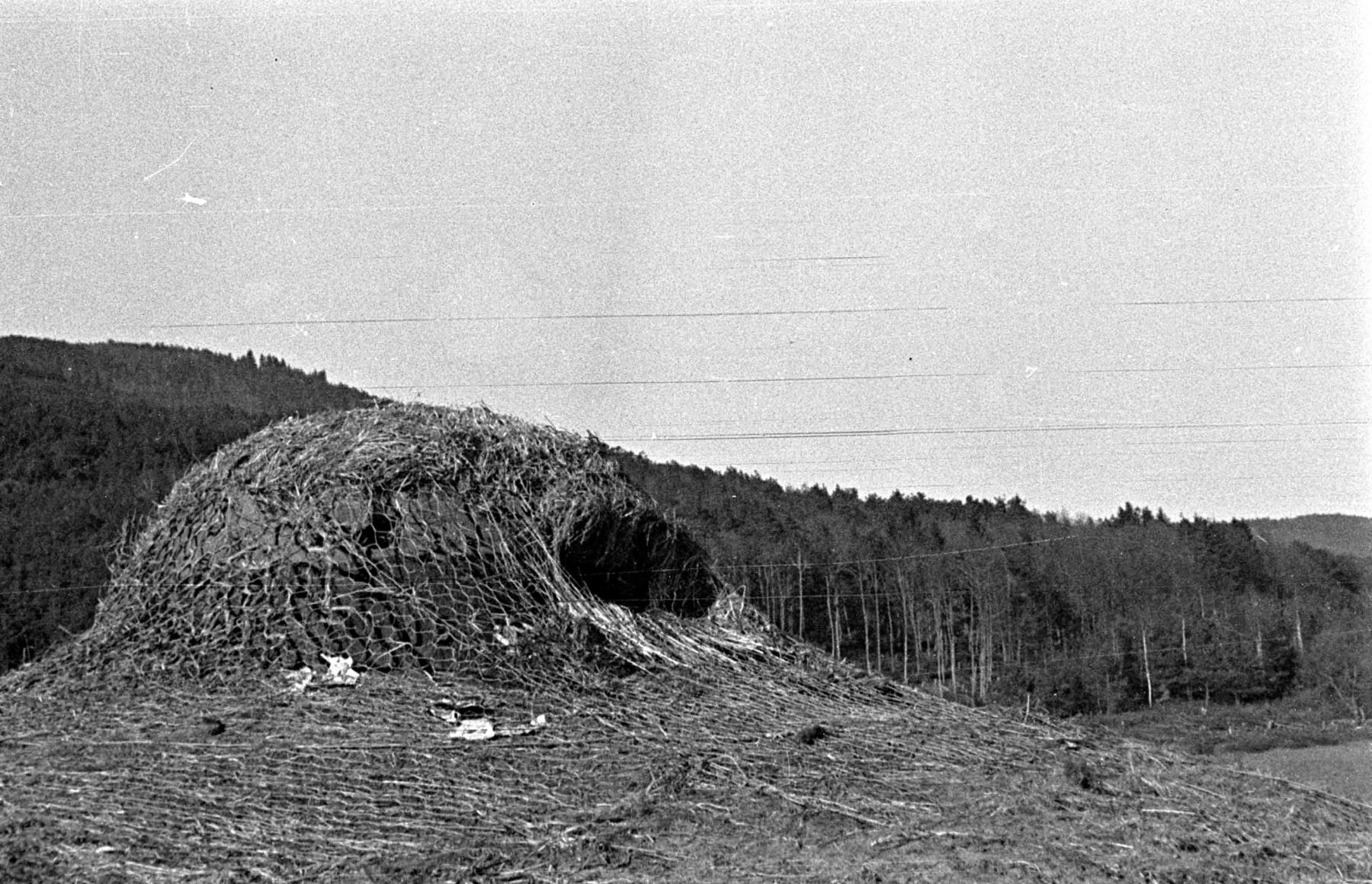 Ligne Maginot - HOCHWALD - (Ouvrage d'artillerie) - Bloc 3
Cloche GFM camoufléee
 - Albert HAAS