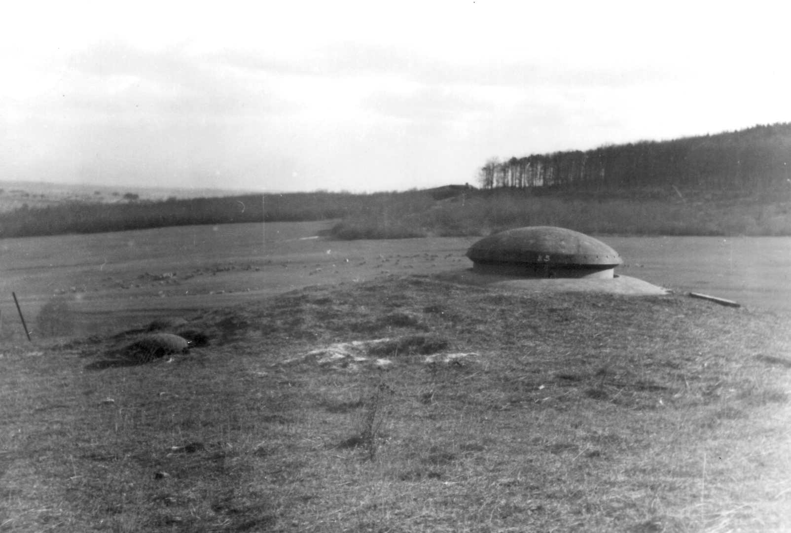 Ligne Maginot - HOCHWALD - (Ouvrage d'artillerie) - Bloc 5
Tourelle de mitrailleuses - Albert HAAS