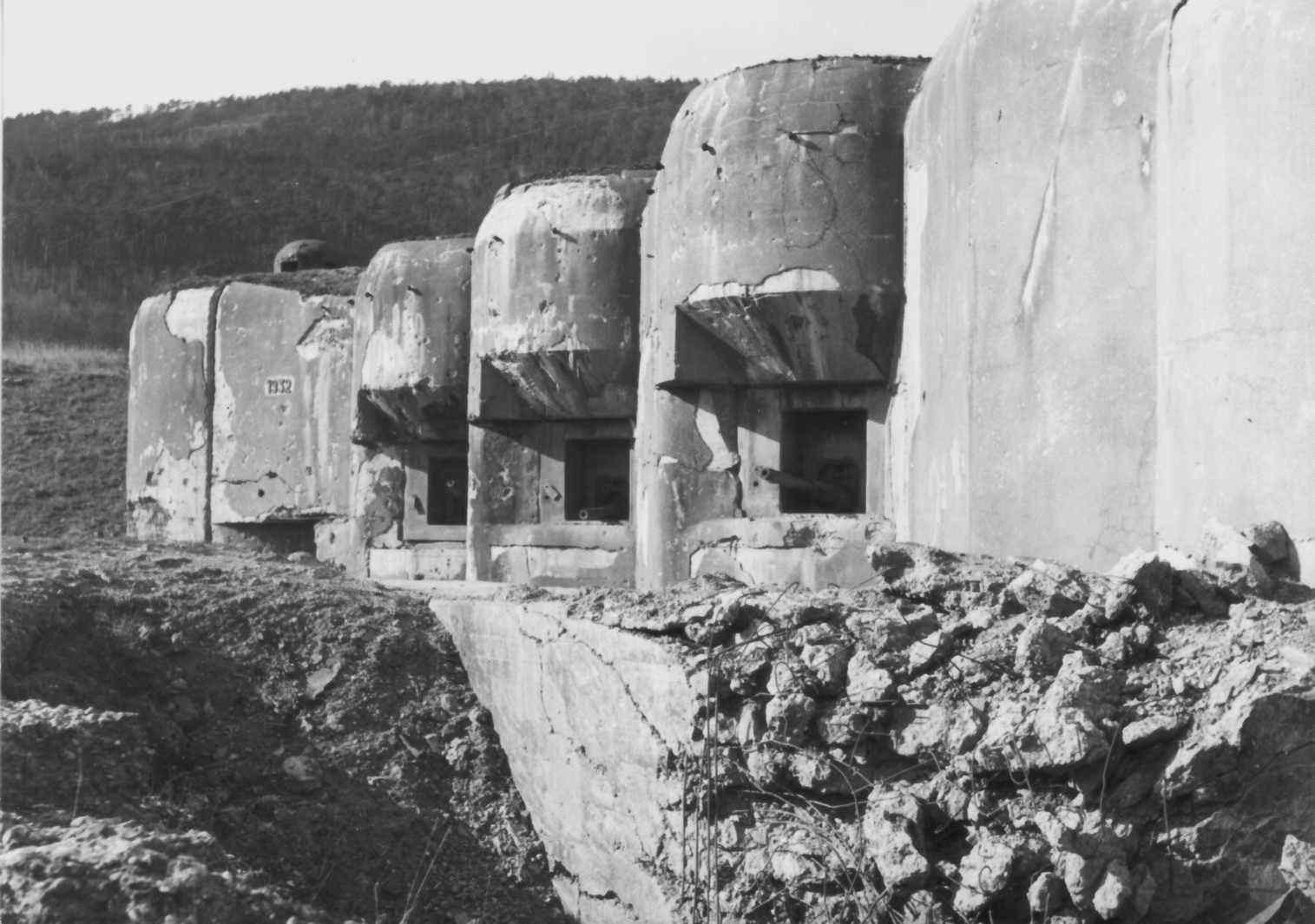 Ligne Maginot - HOCHWALD - (Ouvrage d'artillerie) - Bloc 6
Casemate d'artillerie - Canons de 75 mle 29 - Albert HAAS