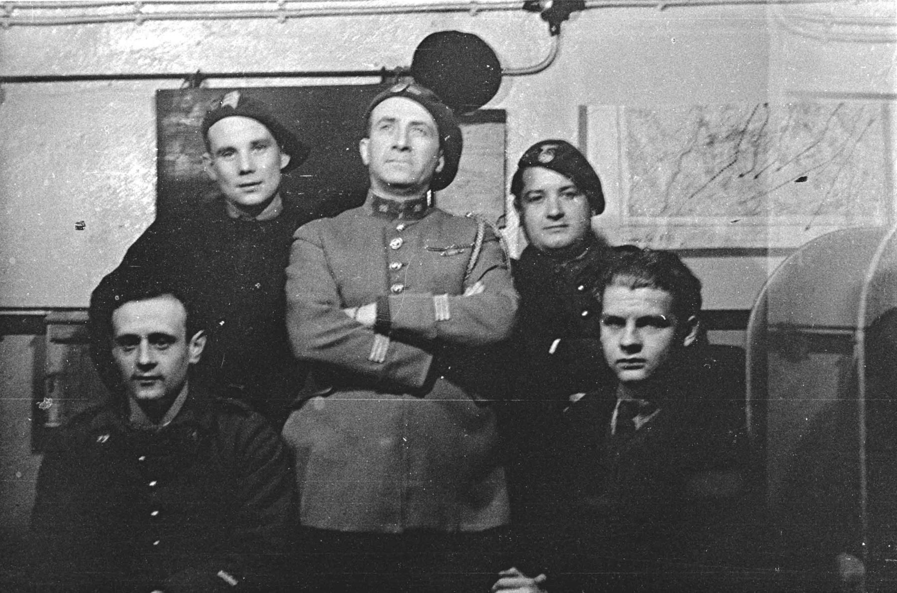 Ligne Maginot - HOCHWALD - (Ouvrage d'artillerie) - Le PC Infanterie Est
Cne Boutry 
 - Inconnu