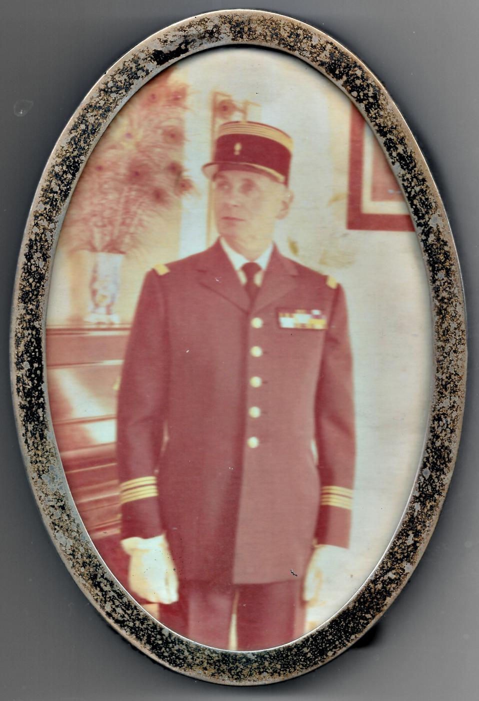 Ligne Maginot - Le Lt Colonel René AYRAL - Le Lt Colonel René Ayral dans les années 1970