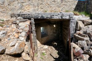 Ligne Maginot - L'OLIVE (BATTERIE CAVERNE) - (Position d'artillerie préparée) - Observatoire dominant Plampinet et le vallon des Acles