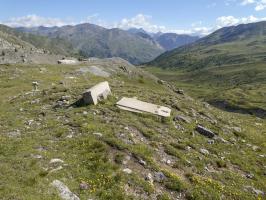 Ligne Maginot - COL DE BUFFERE - (Ouvrage d'infanterie) - La stèle