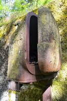 Ligne Maginot - BASSE PARTHE EST - C46 - (Casemate d'infanterie - Simple) - Le caisson blindé pour le projecteur