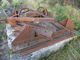 Ligne Maginot - TLFR - Téléphérique du Mont-Agel - Reste du premier pylône