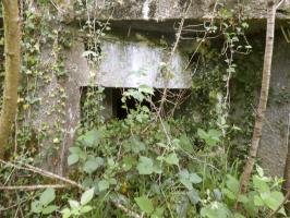 Ligne Maginot - B808 - BOIS DES AISEMENTS - (Blockhaus pour canon) - Embrasure du flanquement droit