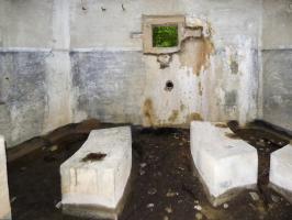 Ligne Maginot - B808 - BOIS DES AISEMENTS - (Blockhaus pour canon) - La chambre de tir
Embrasure FM