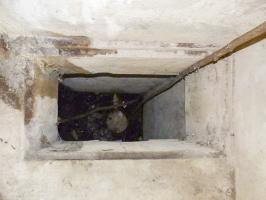 Ligne Maginot - B810 - MARIGOT - (Blockhaus pour canon) - Accès au niveau inférieur