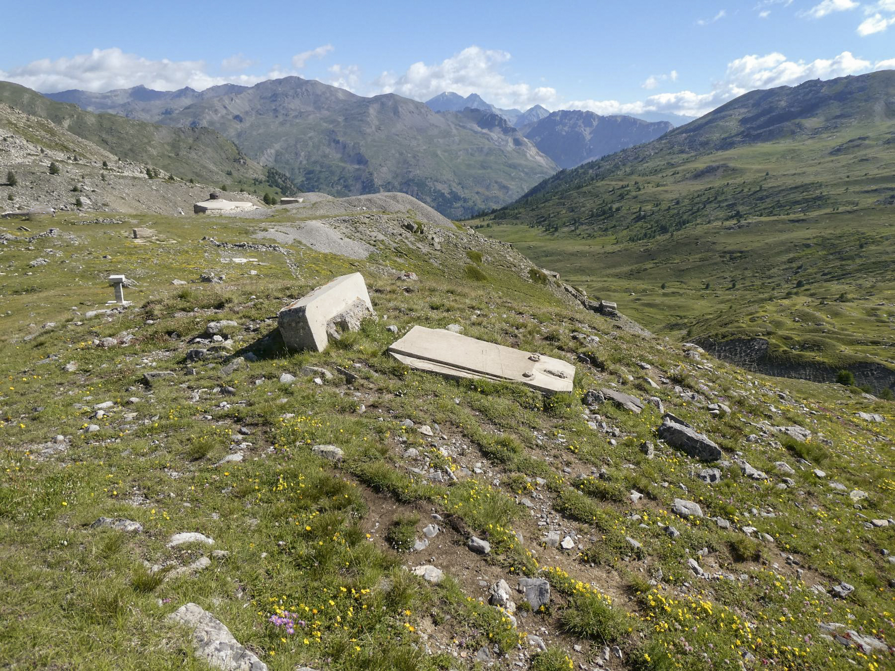 Ligne Maginot - COL DE BUFFERE - (Ouvrage d'infanterie) - La stèle - ELLENA Daniel - CUNY Philippe
