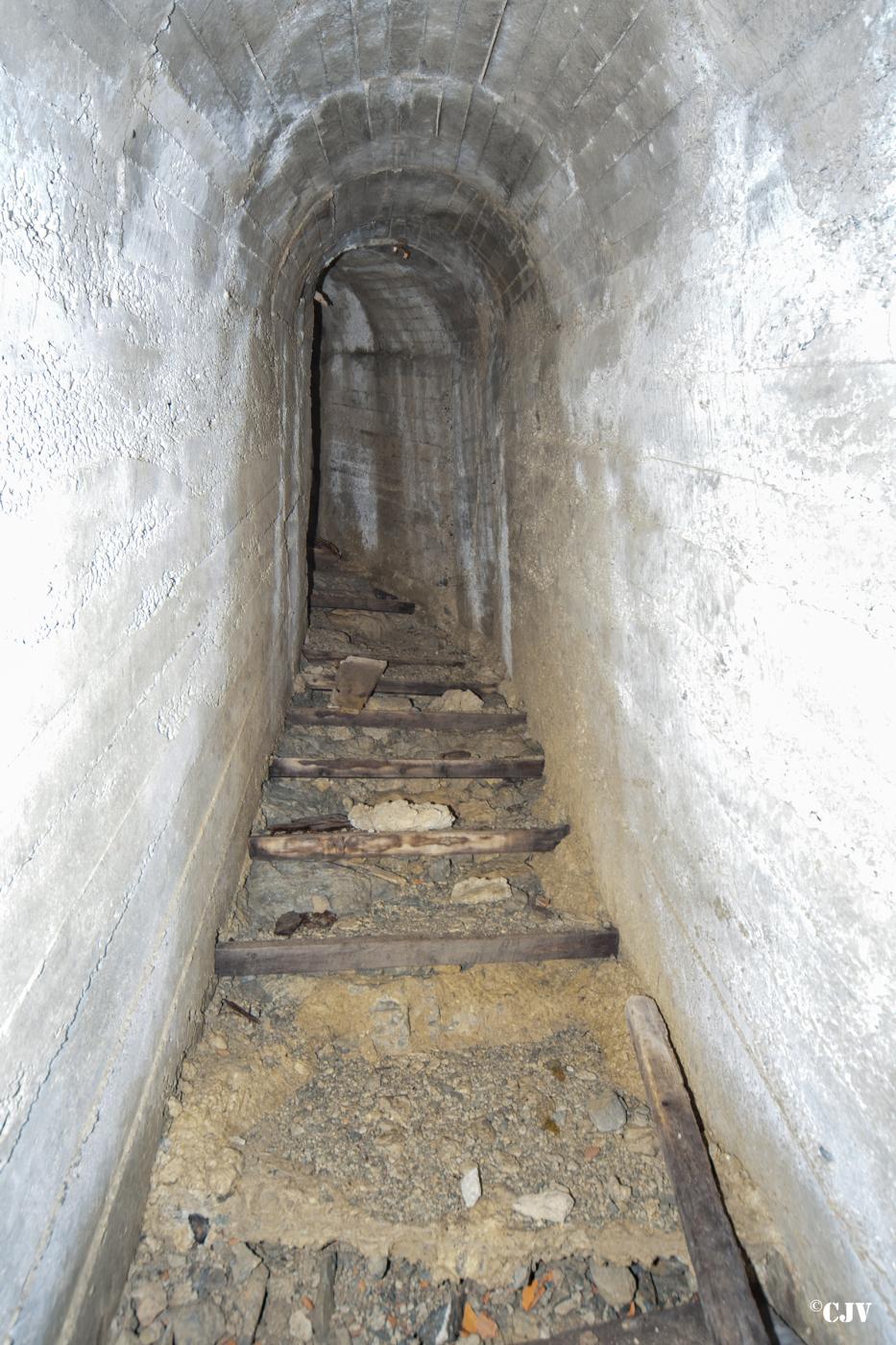 Ligne Maginot - COL DE BUFFERE - (Ouvrage d'infanterie) - La galerie vers bloc 3