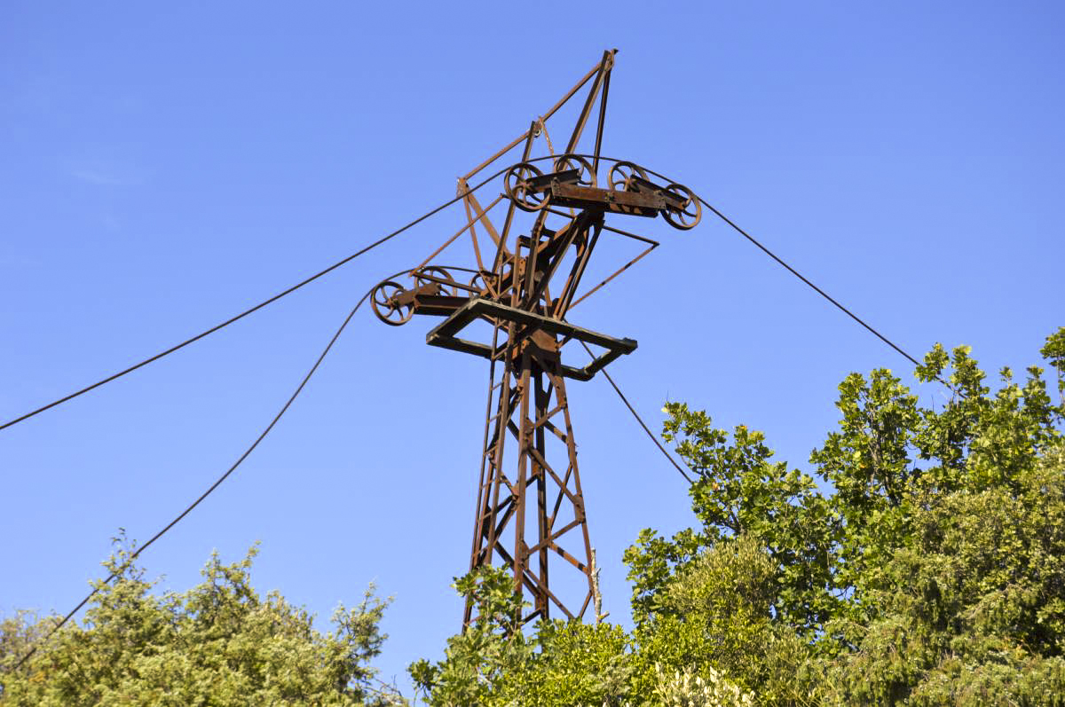 Ligne Maginot - TLFR - Téléphérique du Mont-Agel - Deuxième pylône