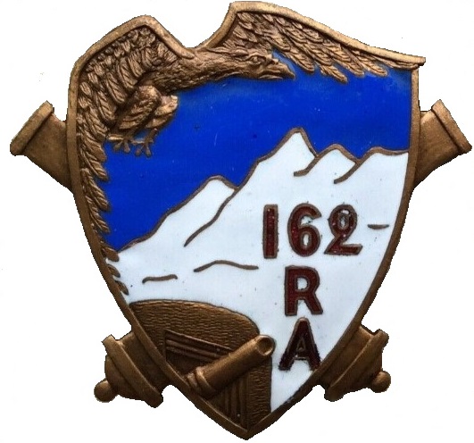 Ligne Maginot - Insigne du 162° RAP - 