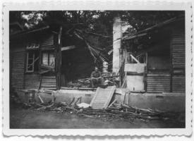 Ligne Maginot - IMMERHOF - A10 - (Ouvrage d'infanterie) - Le baraquement du temps de paix endommagé