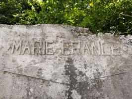 Ligne Maginot - HERBITZHEIM EICHELFELD - (Cuve pour arme d'infanterie) - Détail de la façade