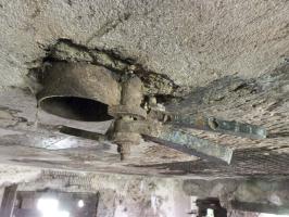 Ligne Maginot - B814 - LE CIMETIERE - (Blockhaus pour canon) - Orifice de sortie du périscope
