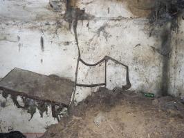 Ligne Maginot - B814 - LE CIMETIERE - (Blockhaus pour canon) - Niveau inférieur