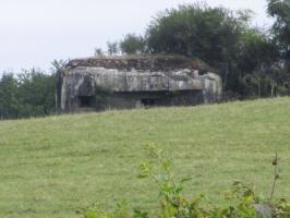 Ligne Maginot - B815 - LA FILATURE - (Blockhaus pour canon) - Vu de la rue Victor Delloue.