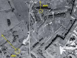 Ligne Maginot - BA81 - ROCROI OUEST 1 - (Blockhaus pour canon) - Blockhaus Ba81 et Ba82 en 1963