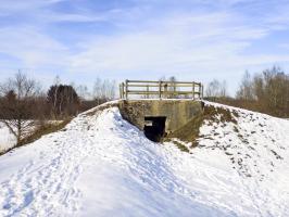 Ligne Maginot - BA81 - ROCROI OUEST 1 - (Blockhaus pour canon) - L'arrière