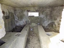 Ligne Maginot - BA81 - ROCROI OUEST 1 - (Blockhaus pour canon) - Créneaux gauche FM/Obs et frontale AC