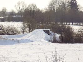 Ligne Maginot - Ba81 - ROCROI Ouest 1 (Blockhaus pour canon) - Ba81 pris de Ba82