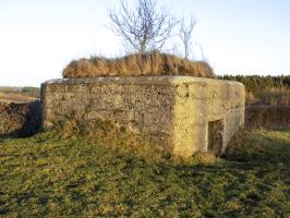 Ligne Maginot - BA87 - LA PETITE RIEZE - (Blockhaus pour canon) - Faces gauche et l'arrière
