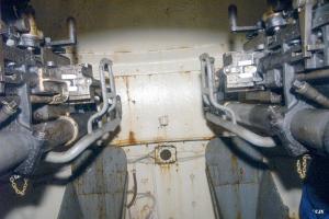 Ligne Maginot - BREHAIN - A6 - (Ouvrage d'artillerie) - Bloc 4
Tourelle de canons obusiers de 75 mle 33