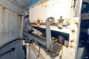 Ligne Maginot - BREHAIN - A6 - (Ouvrage d'artillerie) - Bloc 4
Tourelle de canons obusiers de 75 mle 33
La noria pour l'alimentation de la tourelle en munitions