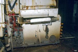 Ligne Maginot - BREHAIN - A6 - (Ouvrage d'artillerie) - Bloc 4
Tourelle de canons obusiers de 75 mle 33
Le noria