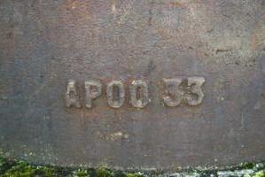 Ligne Maginot - BREHAIN - A6 - (Ouvrage d'artillerie) - Bloc 8
Marquage sur la cloche GFM