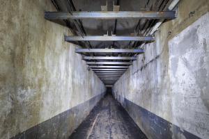 Ligne Maginot - BREHAIN - A6 - (Ouvrage d'artillerie) - Galerie au niveau du casernement
Stockage en hauteur