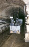 Ligne Maginot - BREHAIN - A6 - (Ouvrage d'artillerie) - Locotracteur VETRA dans la galerie principale
1984