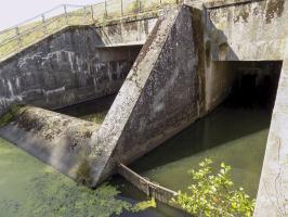 Ligne Maginot - HIRBACH - STANGENWALD (RETENUE DE) - (Inondation défensive) - Vue du déversoir