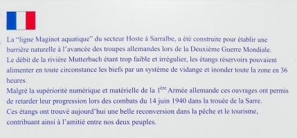Ligne Maginot - HIRBACH - STANGENWALD (RETENUE DE) - (Inondation défensive) - Historique