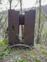 Ligne Maginot - 20 - (Barrage de Route) - Pilier d'ancrage