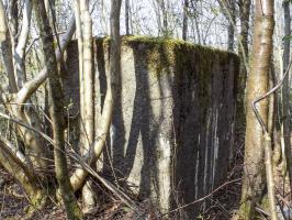 Ligne Maginot - BA89 - MOULIN LACAILLE - (Blockhaus pour canon) - 'Le mur'