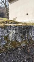 Ligne Maginot - 38 - LA TOUPE OUEST - (Blockhaus pour arme infanterie) - Ouvrage intégré dans le mur et enseveli.
