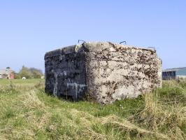 Ligne Maginot - BA91 - LE BOCHET NORD - (Blockhaus pour canon) - Faces frontale et gauche