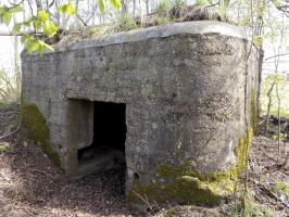 Ligne Maginot - BA96 - AVANCÉE DE ROCROI SUD-OUEST - (Blockhaus pour arme infanterie) - L'arrière