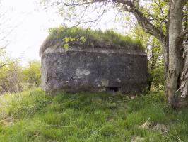 Ligne Maginot - BA98 - AVANCÉE DE ROCROI OUEST - (Blockhaus pour canon) - Face gauche
