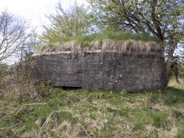 Ligne Maginot - BA98 - AVANCÉE DE ROCROI OUEST - (Blockhaus pour canon) - Face frontale