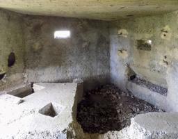 Ligne Maginot - BA98 - AVANCÉE DE ROCROI OUEST - (Blockhaus pour canon) - Faces gauche créneau FM et frontale créneau Hotchkiss