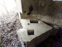 Ligne Maginot - BA98 - AVANCÉE DE ROCROI OUEST - (Blockhaus pour canon) - Facilité pour deux types de canon AC