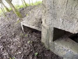 Ligne Maginot - BA98 - AVANCÉE DE ROCROI OUEST - (Blockhaus pour canon) - Stockage munitions extérieur gauche