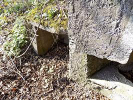 Ligne Maginot - BA99 - LES SAPINS - (Blockhaus pour canon) - Stockage munitions extérieur gauche